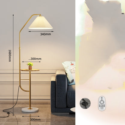 Nordic Boden-Innen-USB-Drahtlosladung Licht Luxus Schreibtischlampe