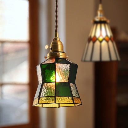 Japanisches Retro-Restaurant-Schlafzimmer-Homestay-Messing-Glas-Kronleuchter