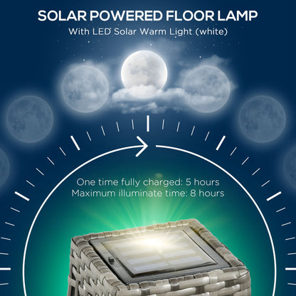 Solar-Bodenleuchte