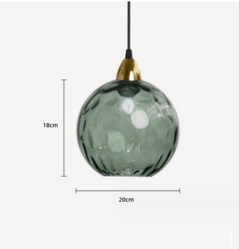 Glass Chandelier Pendant Light