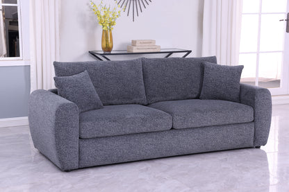 Modernes minimalistisches bequemes Stoff-GRAU-Sofa