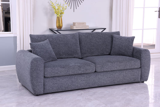 Modernes minimalistisches bequemes Stoff-GRAU-Sofa