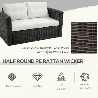 2-teiliges Patio-Ecksofa-Set