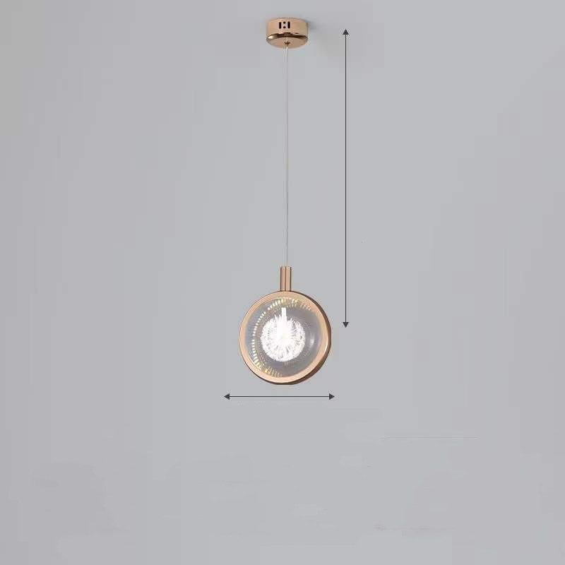 Schlafzimmer Kopfteil Kristall Leuchter Restaurant Café Kunst Nordischer Stil Einzelkopf