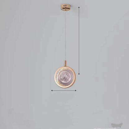 Schlafzimmer Kopfteil Kristall Leuchter Restaurant Café Kunst Nordischer Stil Einzelkopf