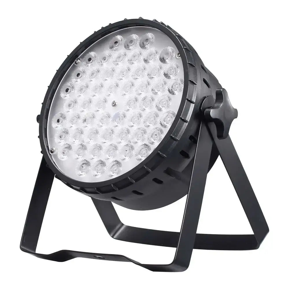 Black led stage light with 48 white leds in rugged metal housing on tripod stand for decorbites big dipper party decor
