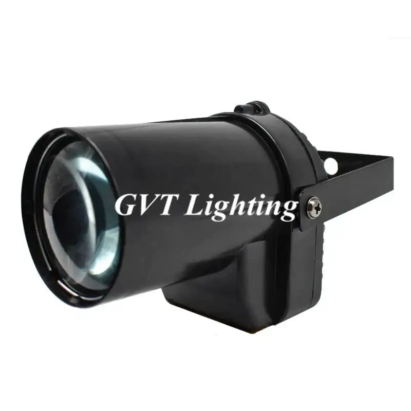 Black gvt lighting led beam pinspot stage light with glossy finish and clear lens ideal for bar and party rooms decorbites led beam
