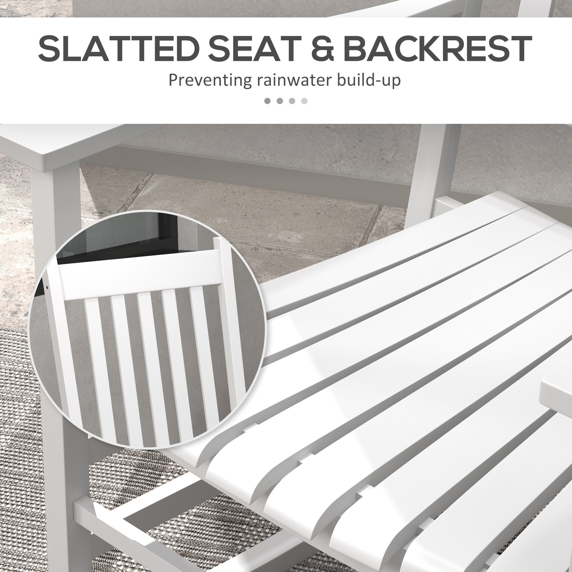 Wooden Porch Rocking Chair