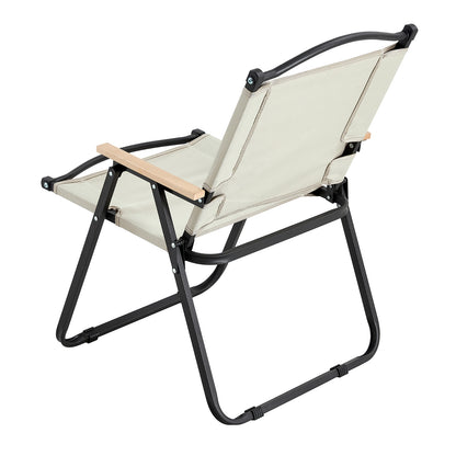 2-teilig faltbarer Outdoor-Stuhl für Camping, Picknicks, Strand, BBQ und Terrasse