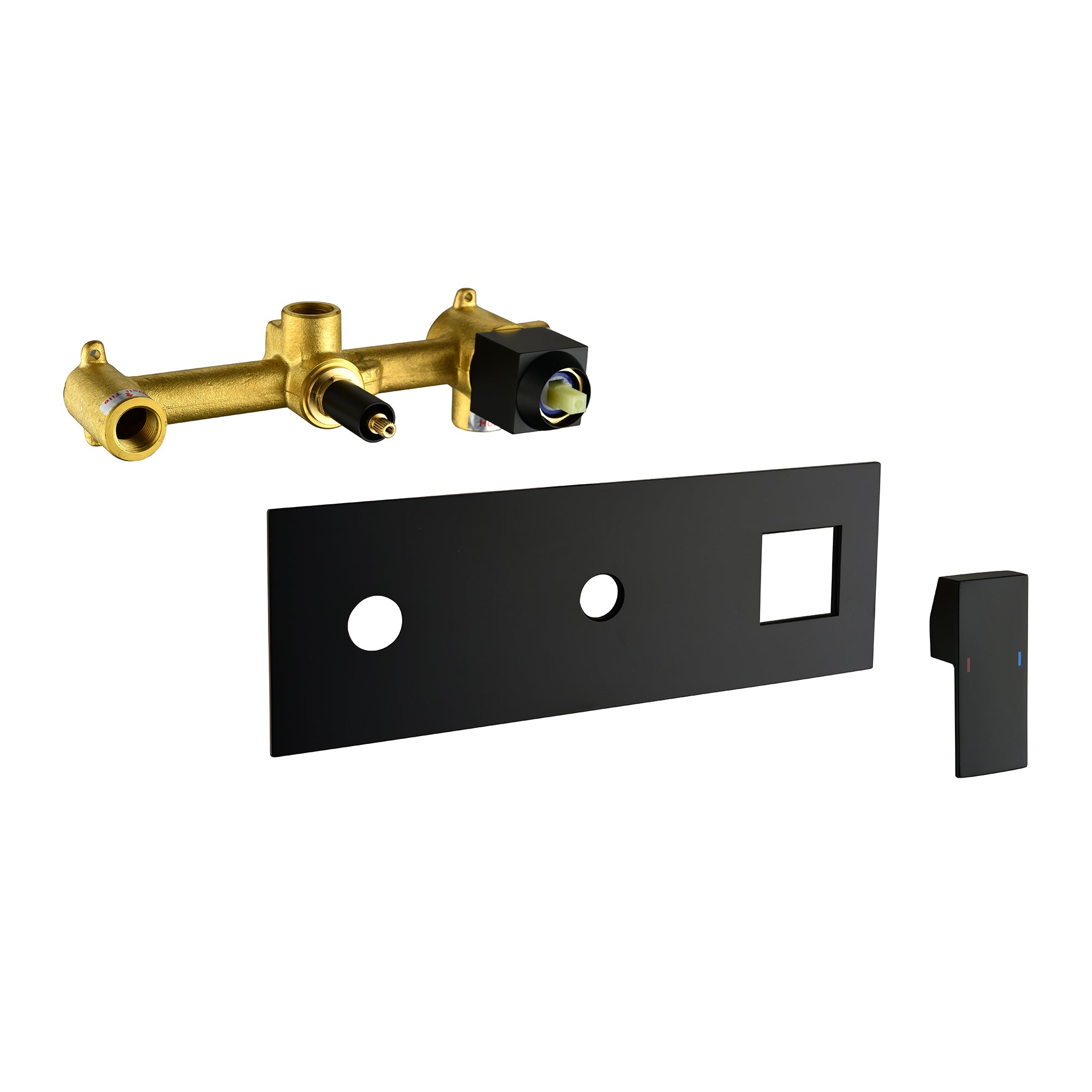 Matte Black Shower System