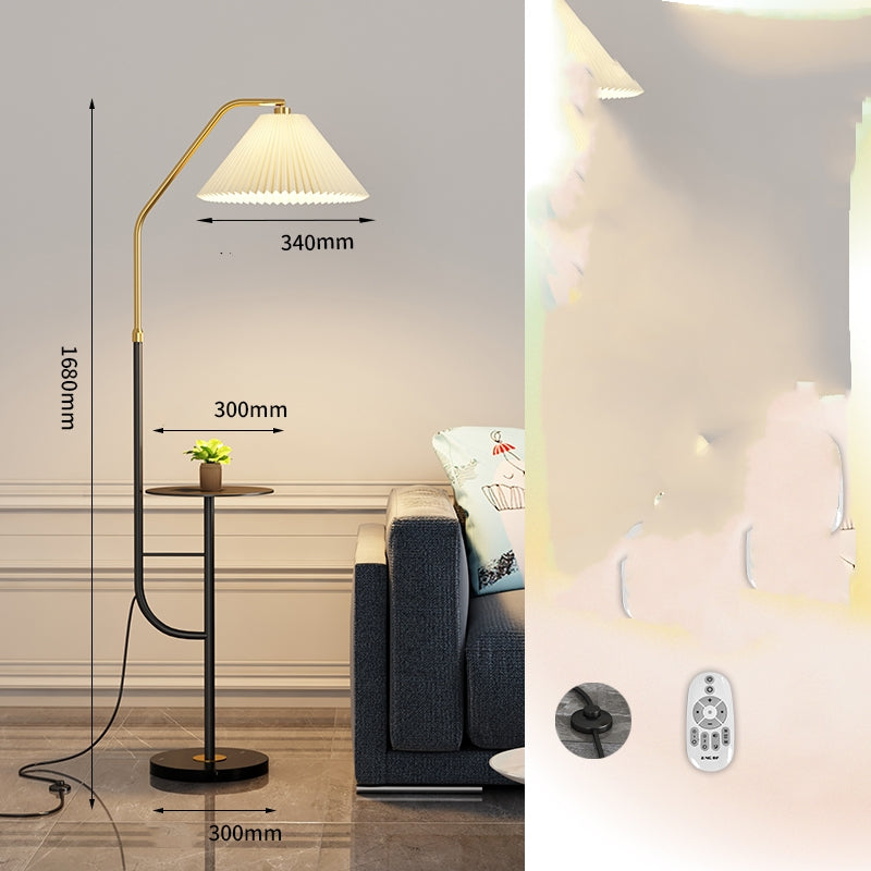Nordic Boden-Innen-USB-Drahtlosladung Licht Luxus Schreibtischlampe