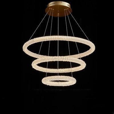 Internet-Berühmtheit Ring Lampe Kristall Kronleuchter