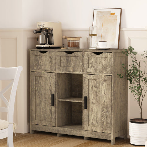 Aufbewahrungsschränke,Holz Boden-Schrank,mit Schubladen und Regalen Aufbewahrungsschränke,Akzent-Schrank für Wohnzimmer,Schlafzimmer,Badezimmer Möbel Heimdekoration