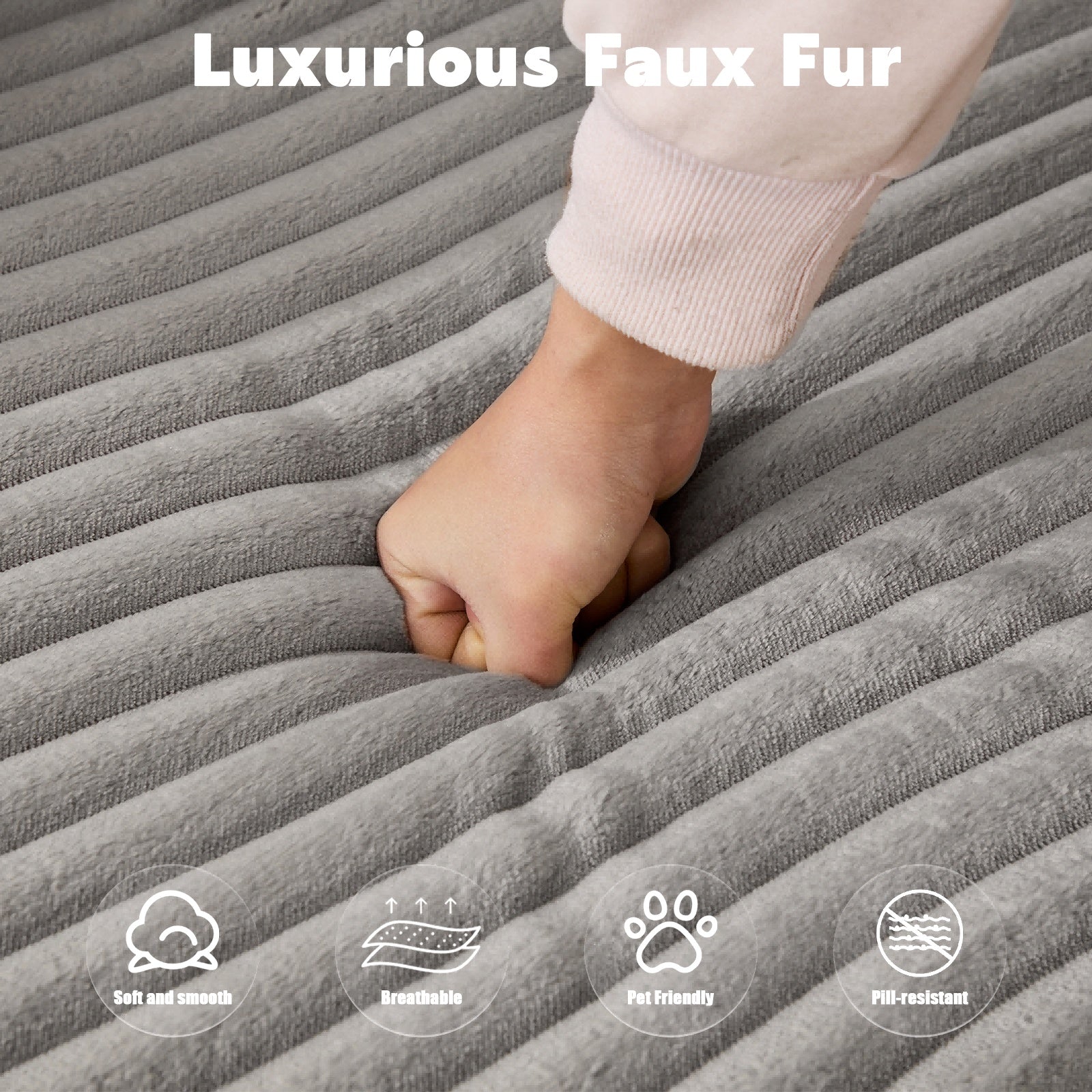 Corduroy L-Shaped Sofa Bed