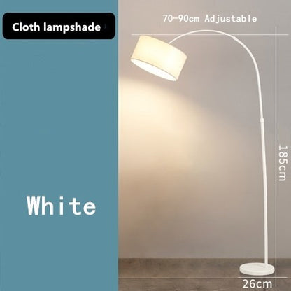 Stehlampe im Schlafzimmer und Arbeitszimmer