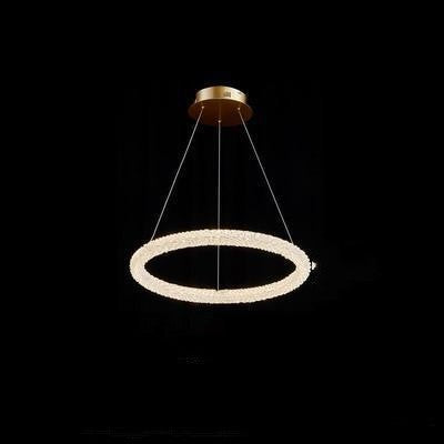 Internet-Berühmtheit Ring Lampe Kristall Kronleuchter