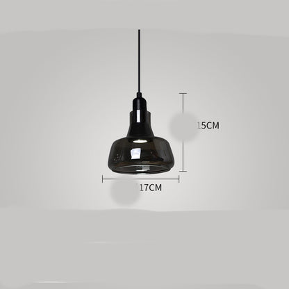 Esszimmer-Kronleuchter Kunstbeleuchtung Glas Ein-Kopf-Kleiner Kronleuchter LED-Lampen