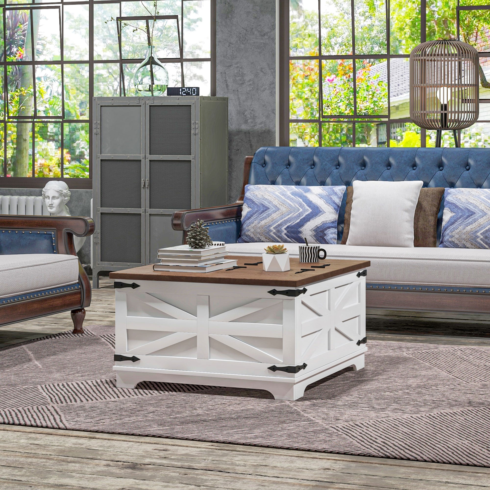 Rustic Wood Coffee Table