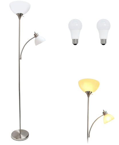 Moderne minimalistische Wohnzimmer-Stehlampe Schlafzimmerleuchte nordisch kreative Lernbereich-Dekoration