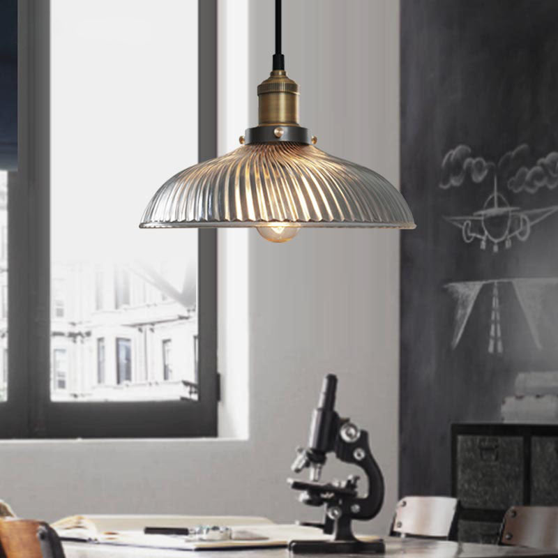 Retro Glass Restaurant Chandelier