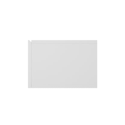 Schwebender TV-Ständer Wandmontiert mit 16-farbigen LEDs, Moderner TV-Ständer, Schwebender TV-Schrank Entertainment-Center für 55 60 65 Zoll TV, Weiß
