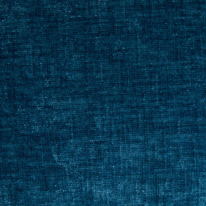 Cloud-Sofa Einzelplatz Ottoman nicht enthalten, modernes Ecksofa, für Wohnzimmer, Schlafzimmer und Wohnung, bequeme zweischichtige gepolsterte Sitzkissen, atmungsaktiver Chenille-Stoff, Blau, SW5041BL