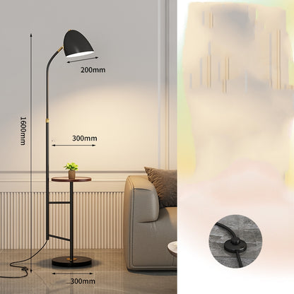 Nordische Stehlampe mit InsUSB kabelloser Ladeleuchte Luxus