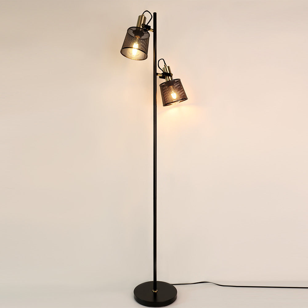 Black Retro Floor Lamp
