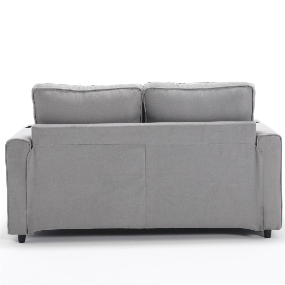 Modern Tufted Futon Sofa
