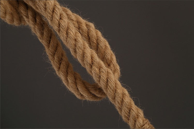 Hemp Rope Pendant Lamp