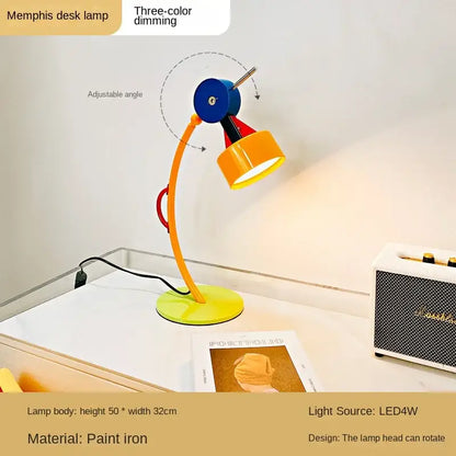 Colorful nordic kids treetop led floor lamp with vibrant orange curved stem and yellow shade for bedroom decorbites kids treetop