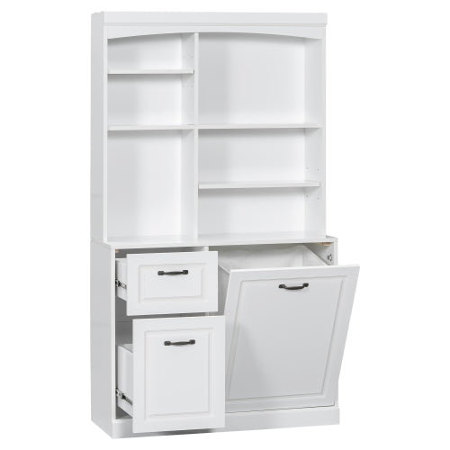 White MDF Storage Cabinet