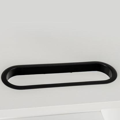 Badezimmerspiegelschrank - Zweitüriger Wand-Schrank Badezimmer-Waschbecken-Spiegelschrank mit Fach für Gesichtstücher und multifunktionalem Stauraumbereich