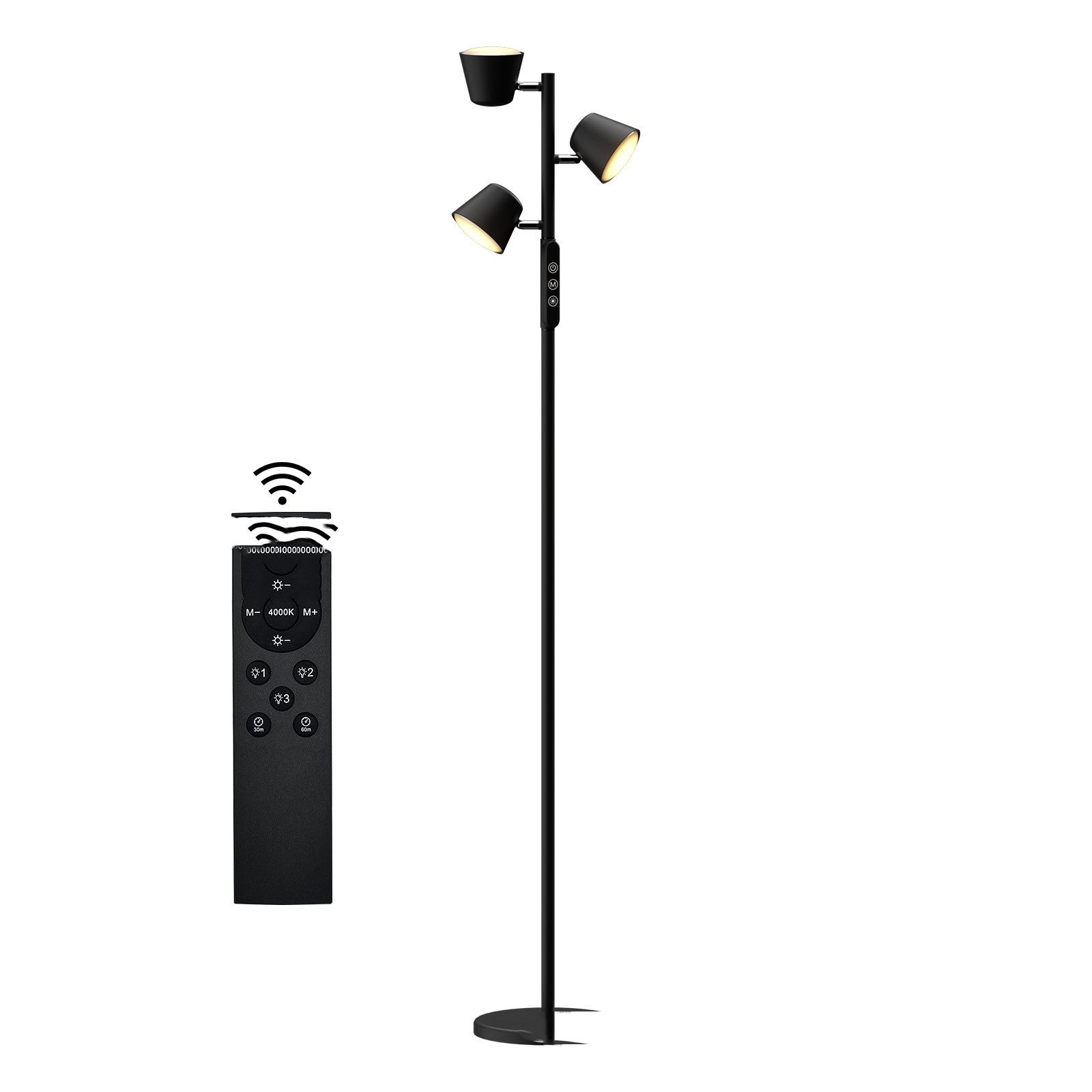 Iron Touch Floor Lamp