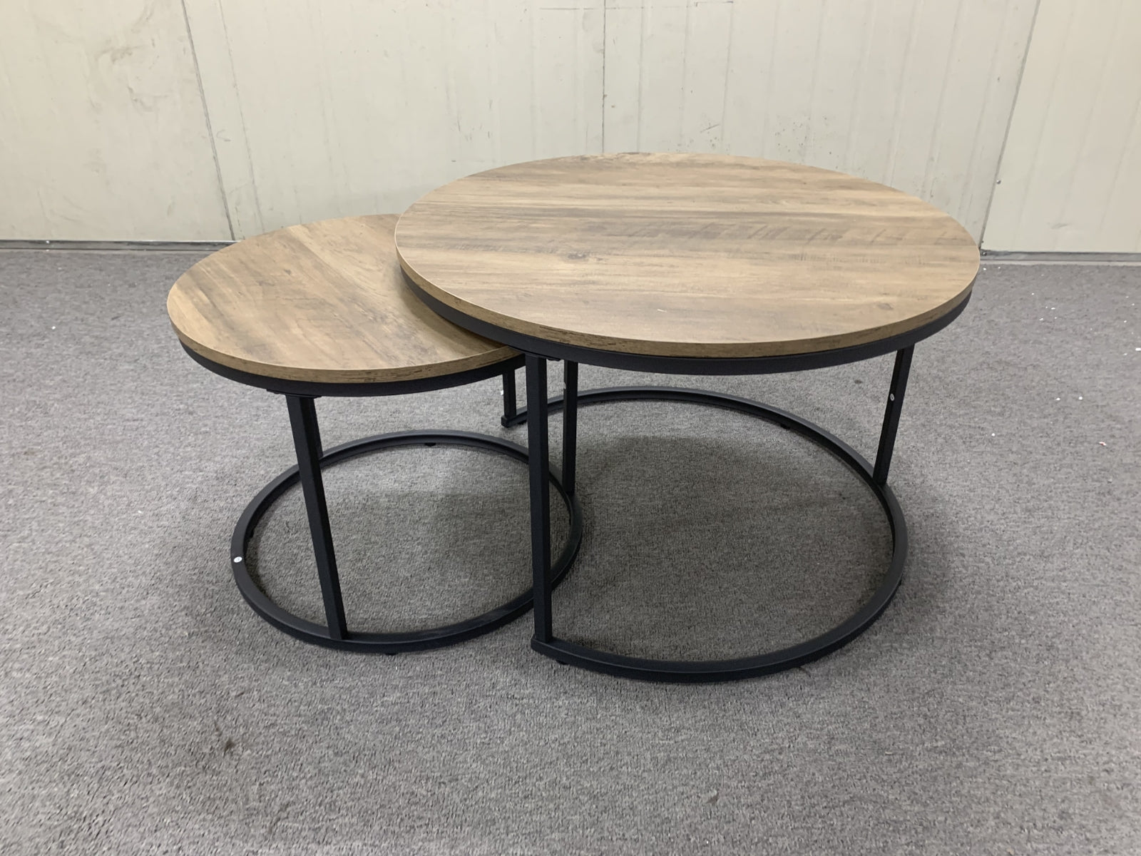 Industrial Wood Coffee Table