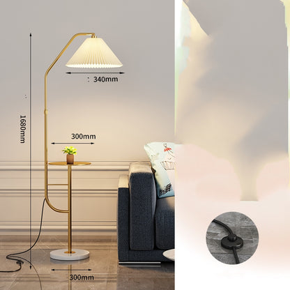 Nordic Boden-Innen-USB-Drahtlosladung Licht Luxus Schreibtischlampe