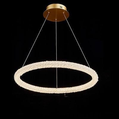 Internet-Berühmtheit Ring Lampe Kristall Kronleuchter