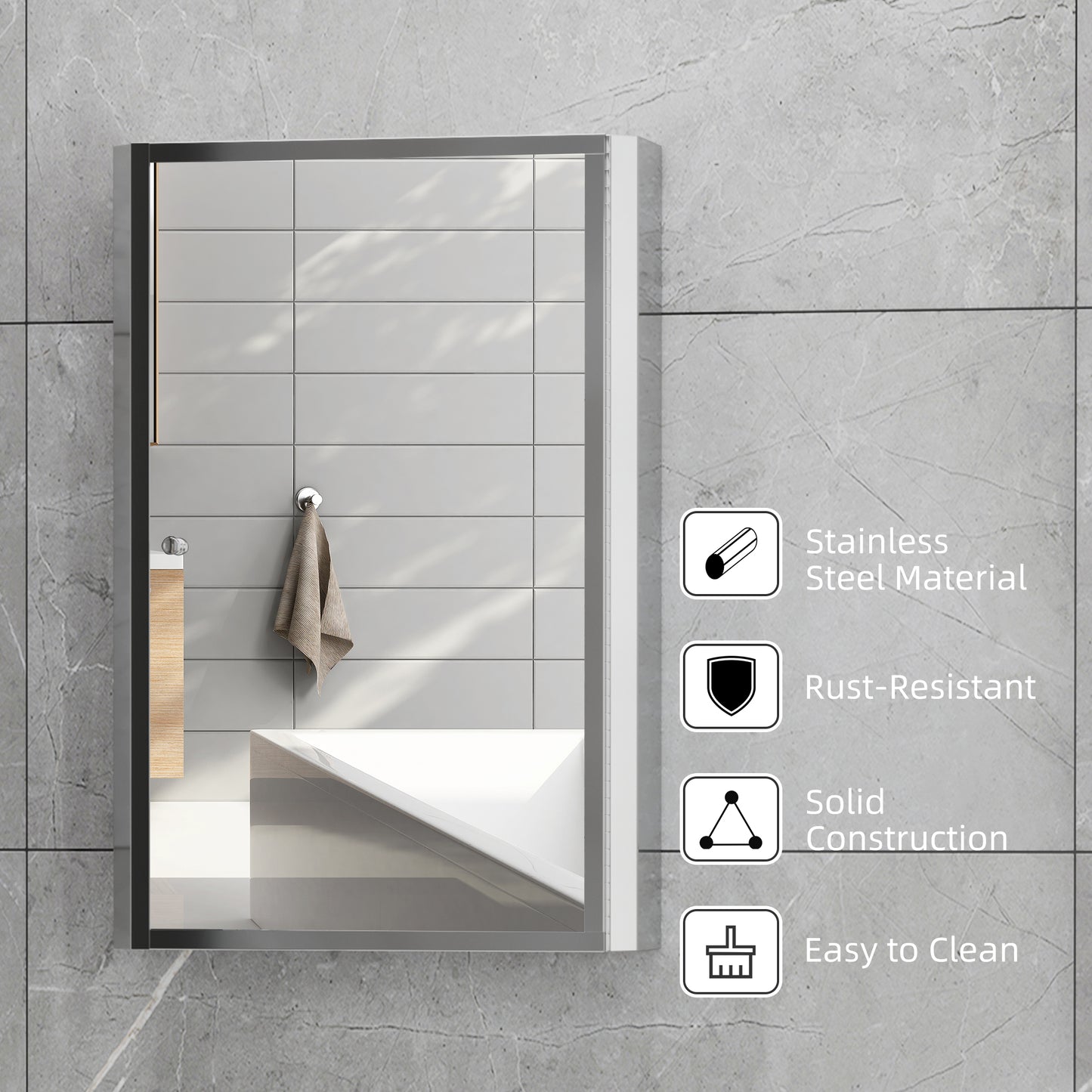 Badezimmerspiegelschrank