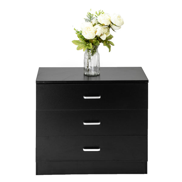 Black Modern Bedside Table