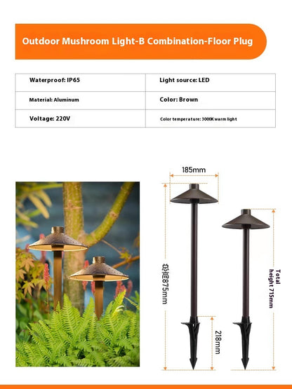 Rasenterrassenlampe Außen Bodensteckdose Boden Gartenlampe