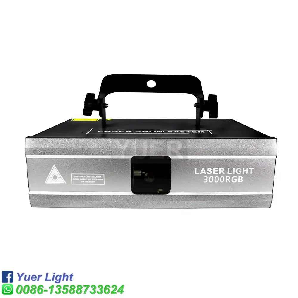 Decorbites 3d cartoon laser light projector silver and black with handle for party room laser show system