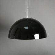 Modern black sky garden resin chandelier with glossy dome pendant light for dining room decorbites 3d sky design