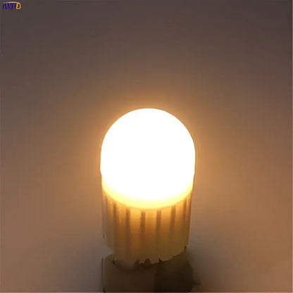 Decorbites 5pcs dimmable led g9 bulb warm white with frosted glass dome and ribbed plastic base for indoor lighting