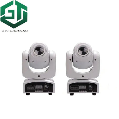 Decorbites 60w led spot moving head light white gvt lighting with digital displays and control buttons for dj use