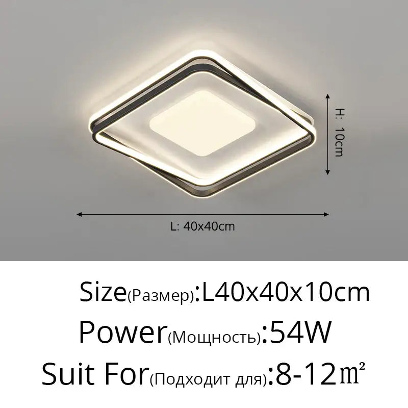 Modern diamond-shaped decorbites™ acrylic chandelier with silver frame and frosted glass minimalist indoor light
