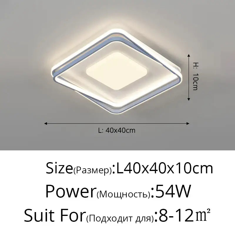 DecorBites™ acrylic chandelier minimalist indoor light with white silver frame and soft ambient illumination for living spaces