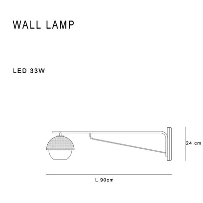 Minimalist decorbites black led floor lamp with spherical textured glass shade and sleek metal arm for modern living room