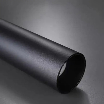 Black matte-finished cylindrical pipe of decorbites black led pendant lights for dining room bedroom kitchen