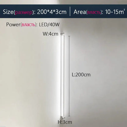 DecorBites black led wall lamp with a sleek white cylindrical body and minimalist design for bedroom and living room
