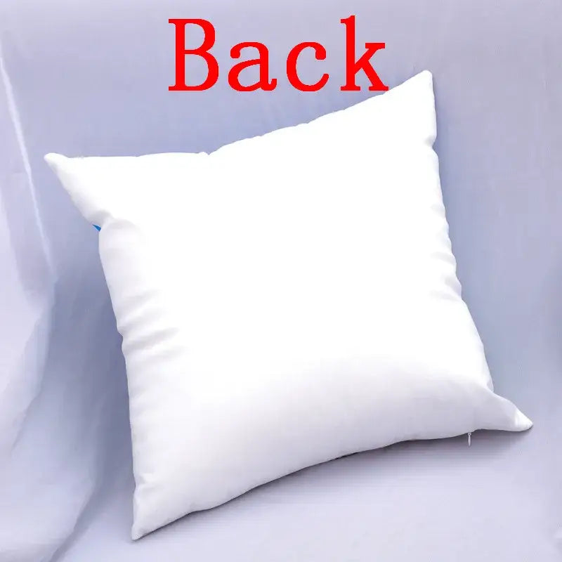 White square pillow with smooth solid fabric finish for decorbites cat printed plush cushion cover in black and white living room